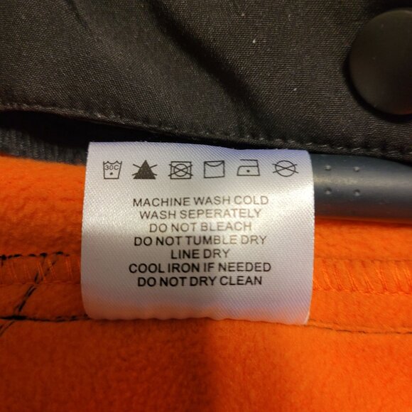 NWT Outdoor Ventures Black Fleece Lined Water Resistant Elastic Snow  Men Size L - Picture 6 of 10